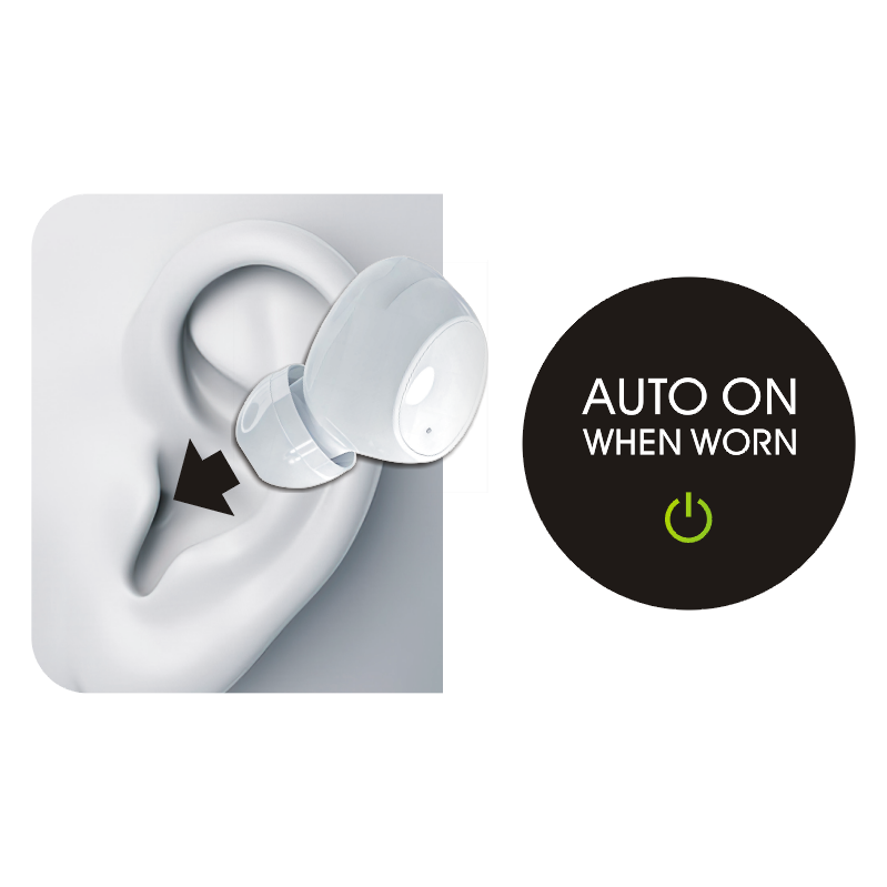 Bluetooth Rechargeable Headphones Style Hearing Aids