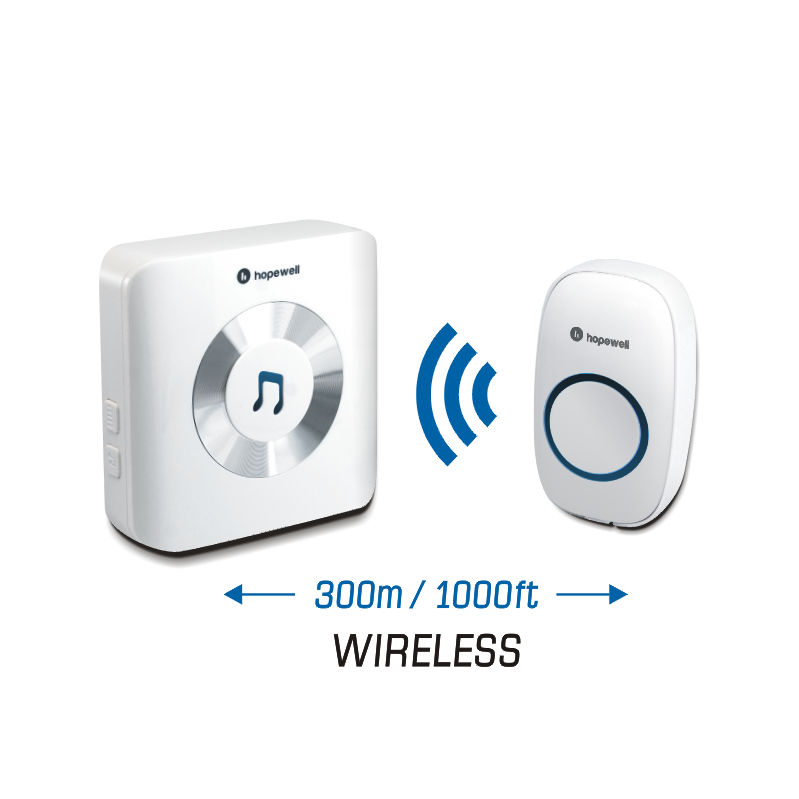 300m ULTRA Plug-In Wireless Doorbell &nbsp | &nbsp Twin Pack