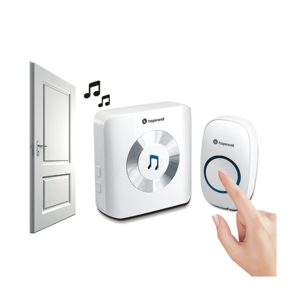 300m ULTRA Plug-In Wireless Doorbell   |   Twin Pack