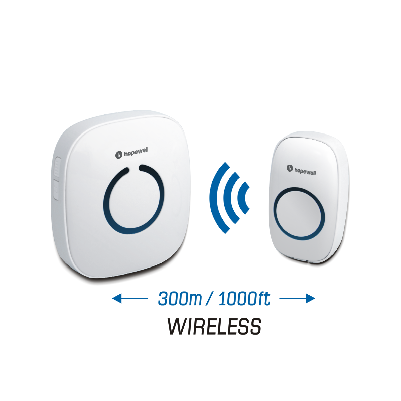 300m ULTRA Plug-In Wireless Doorbell &nbsp | &nbsp Twin Pack