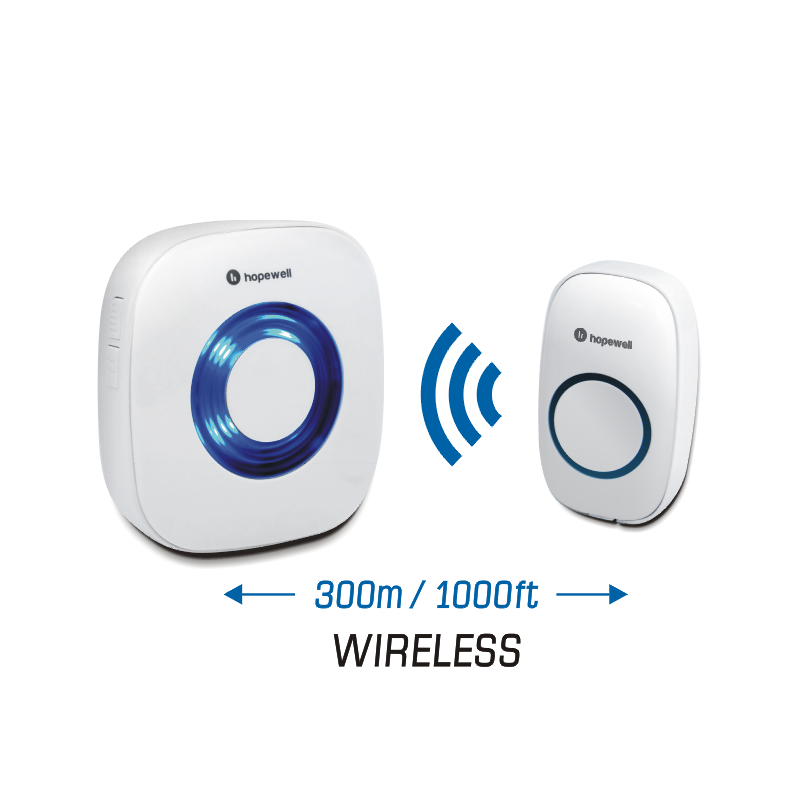 300m ULTRA Plug-In Wireless Doorbell &nbsp | &nbsp Twin Pack