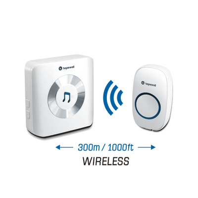300m ULTRA Plug-In Wireless Doorbell &nbsp | &nbsp Triplet Pack
