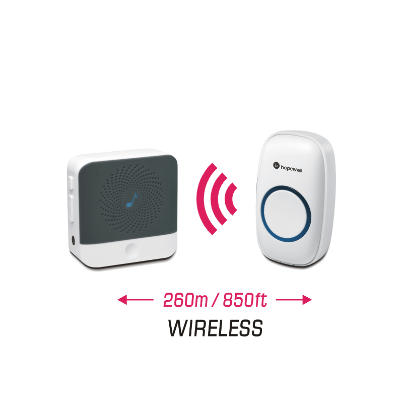 260m ULTRA Mini Plug-In Wireless Doorbell