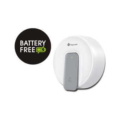 150m EXTRA Mini Battery-Free Plug-In Wireless Doorbell