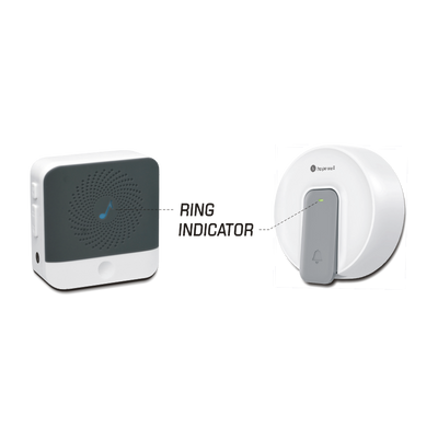 150m EXTRA Mini Battery-Free Plug-In Wireless Doorbell