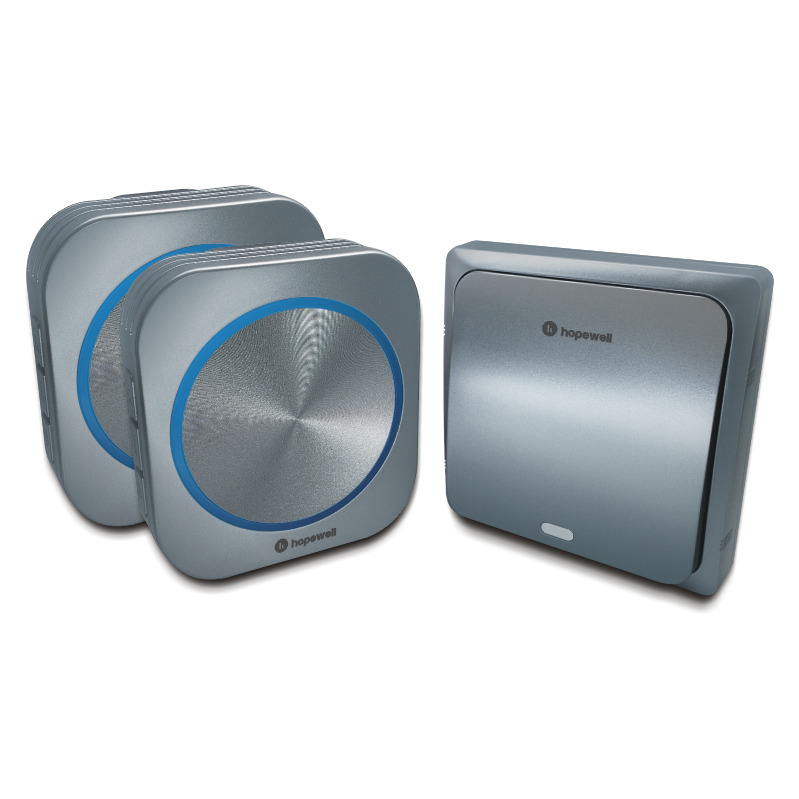 200m EXTRA Plug-In Battery-Free Wireless Doorbell &nbsp | &nbsp Twin Pack