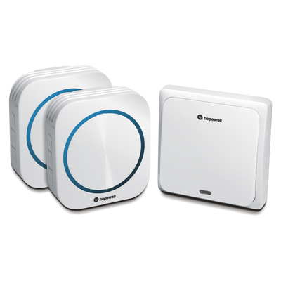 200m EXTRA Plug-In Battery-Free Wireless Doorbell &nbsp | &nbsp Twin Pack