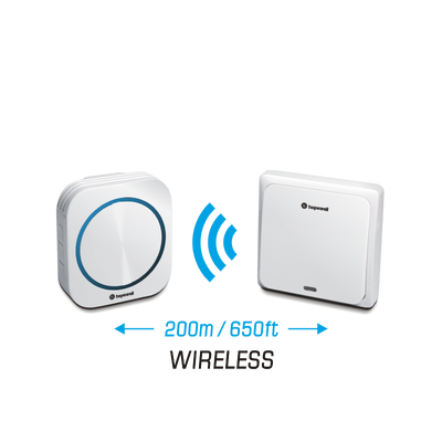 200m EXTRA Plug-In Battery-Free Wireless Doorbell &nbsp | &nbsp Twin Pack