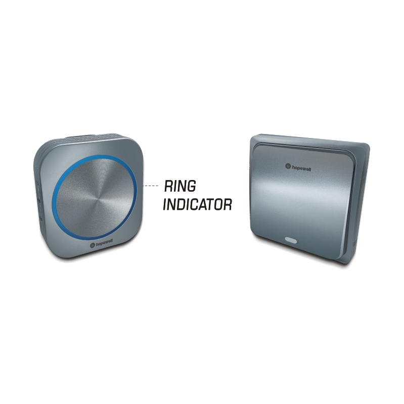 200m EXTRA Plug-In Battery-Free Wireless Doorbell