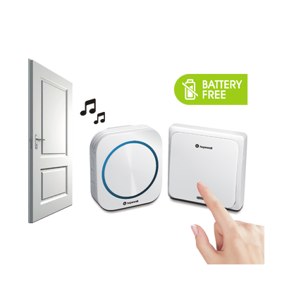 200m EXTRA Plug-In Battery-Free Wireless Doorbell