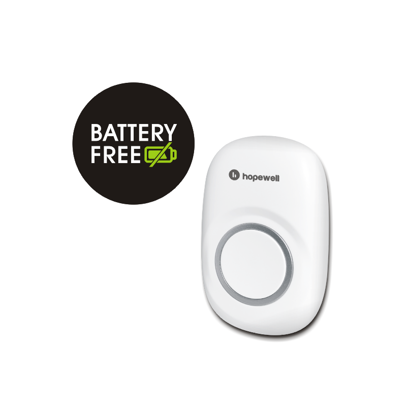 200m EXTRA Plug-In Battery-Free Wireless Doorbell
