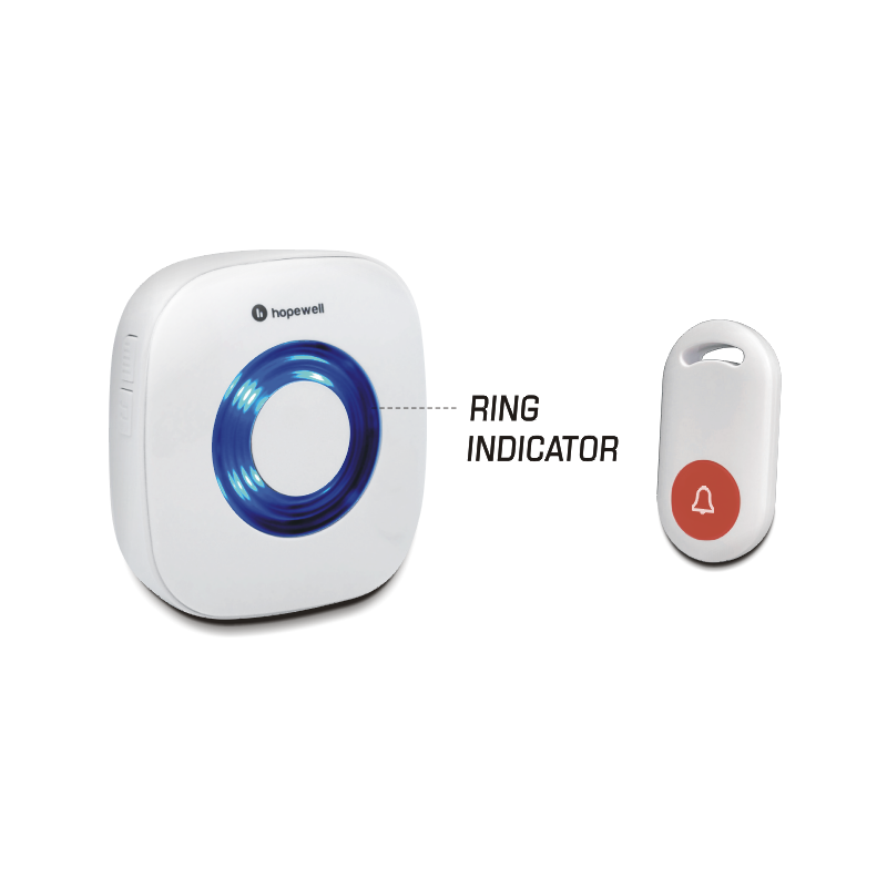 100m SUPER Battery Operated Wireless Call Bell + Doorbell