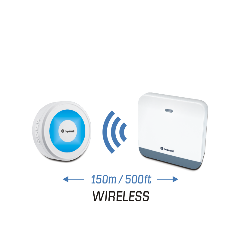 150m EXTRA USB Powered Battery-Free Wireless Doorbell