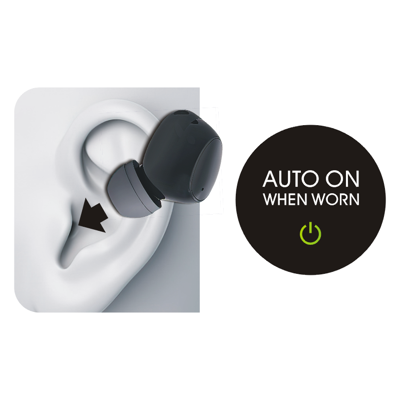 Rechargeable Headphones Style Hearing Aids