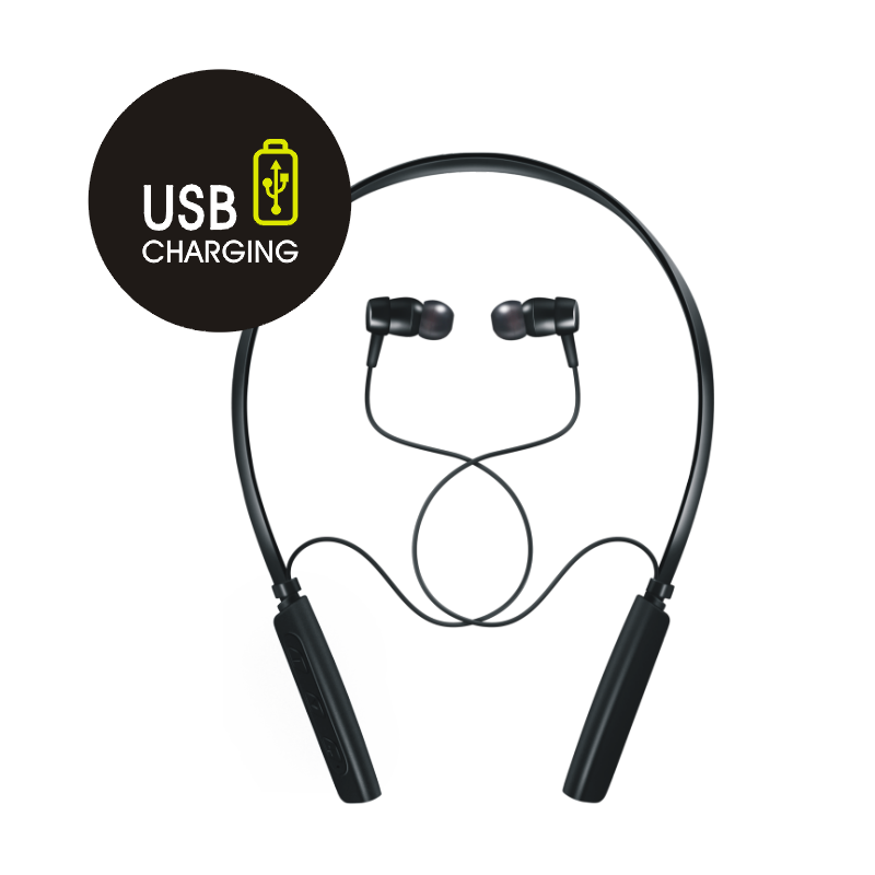 Rechargeable In-Ear Neckband Hearing Aids