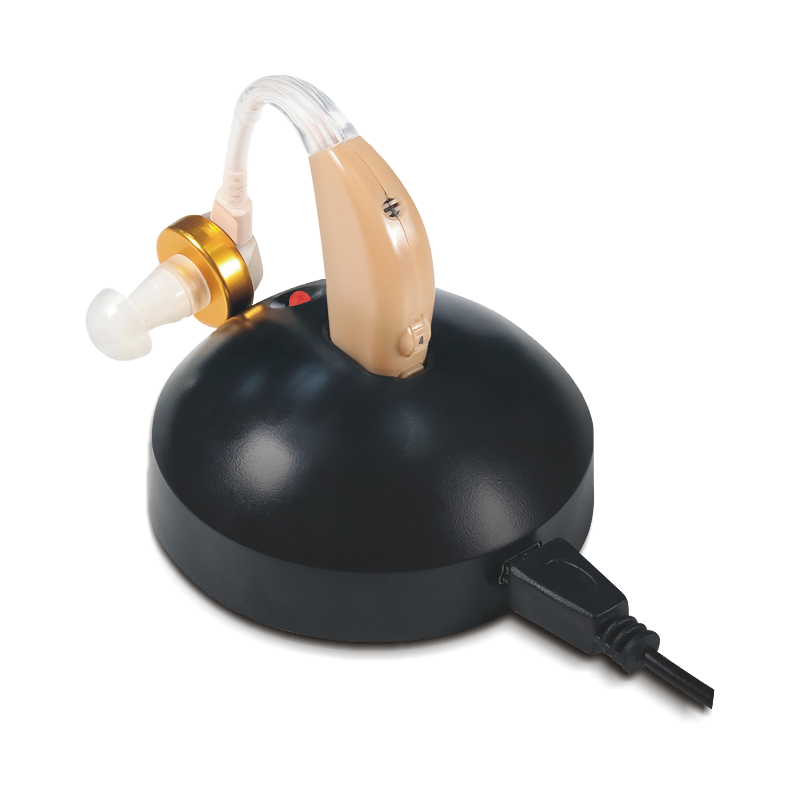 Rechargeable Behind-The-Ear Hearing Aid