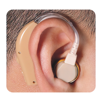 Rechargeable Behind-The-Ear Hearing Aid
