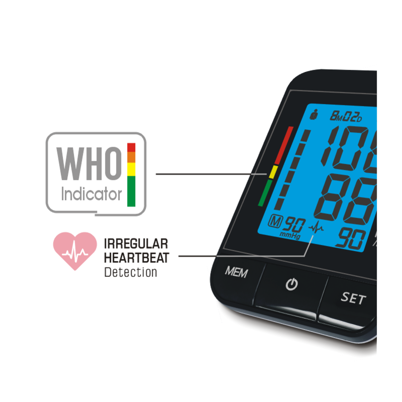 Digital Upper Arm Blood Pressure Monitor