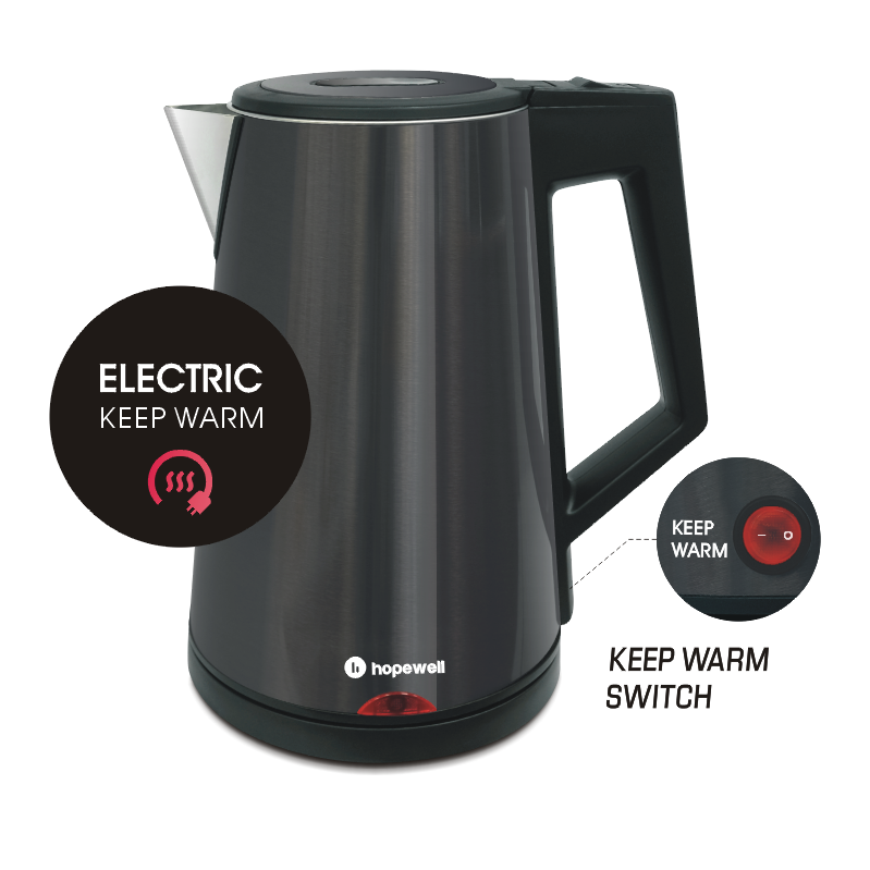 1.7L Triple Layer Cool Touch Kettle