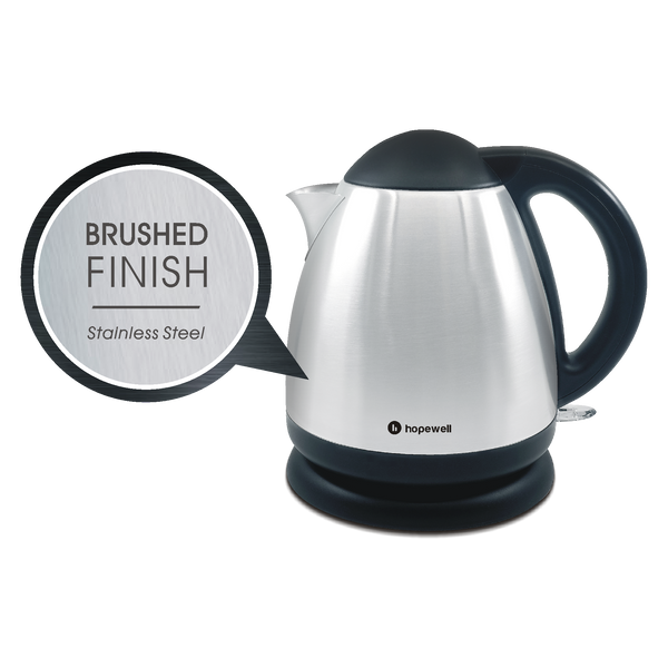 1.0L Mini Brushed Steel Kettle